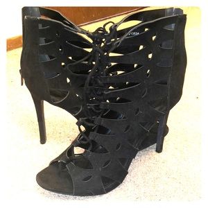 Forever 21 Lace Up Heels
